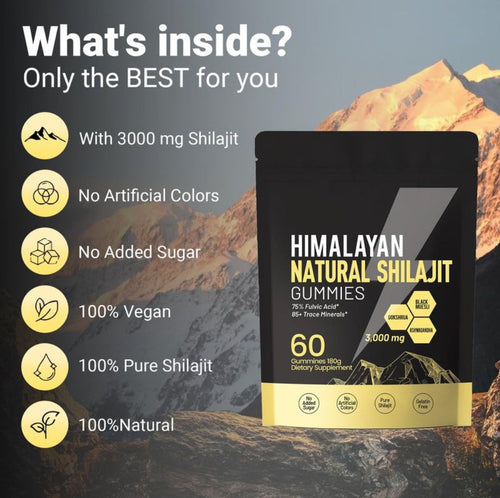 Prime Edge - Pure Shilajit Gummies